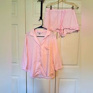 Victorias secret 2 piece summer pajama set, LARGE VEC